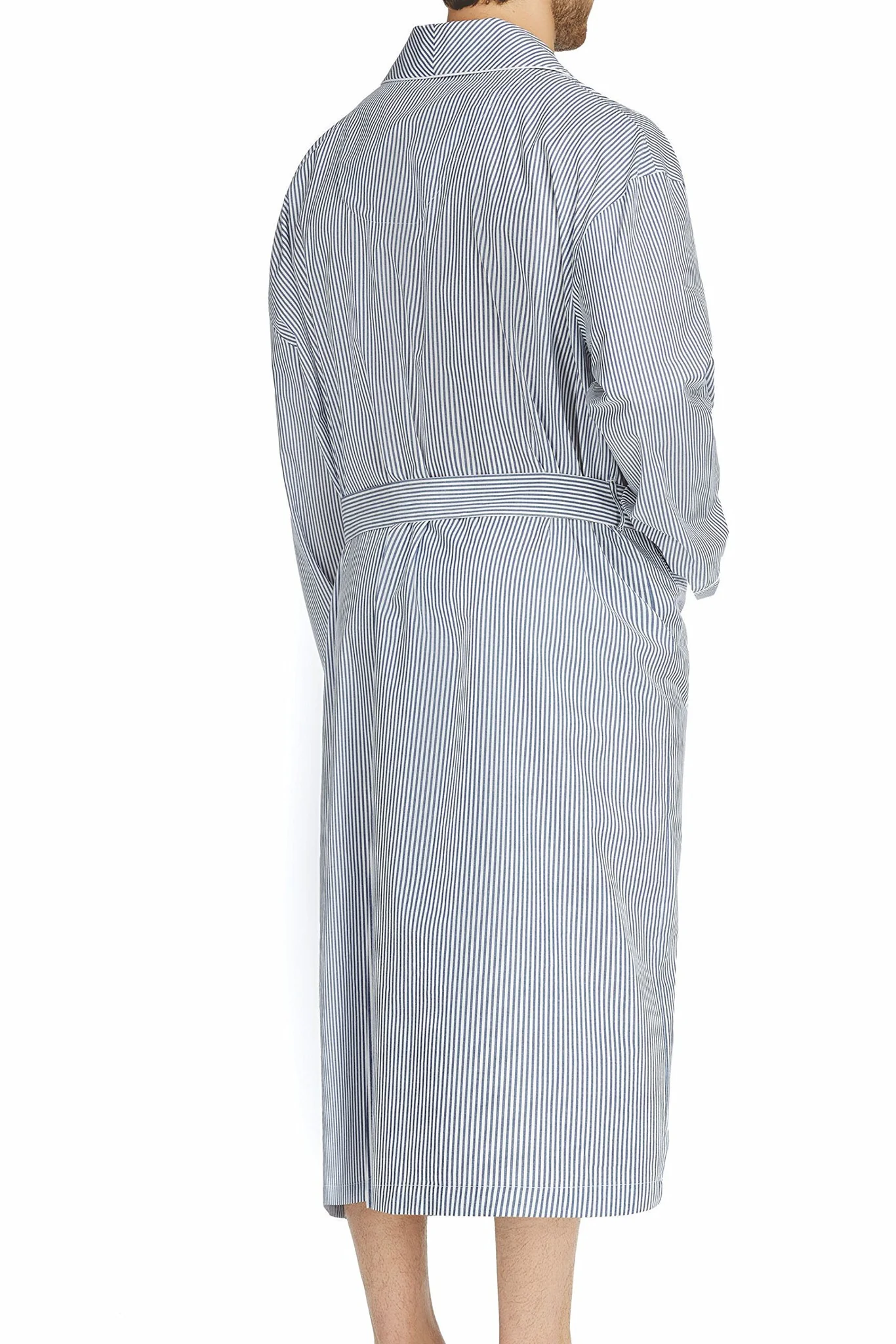 Cobalt Woven Shawl Robe - Image 2