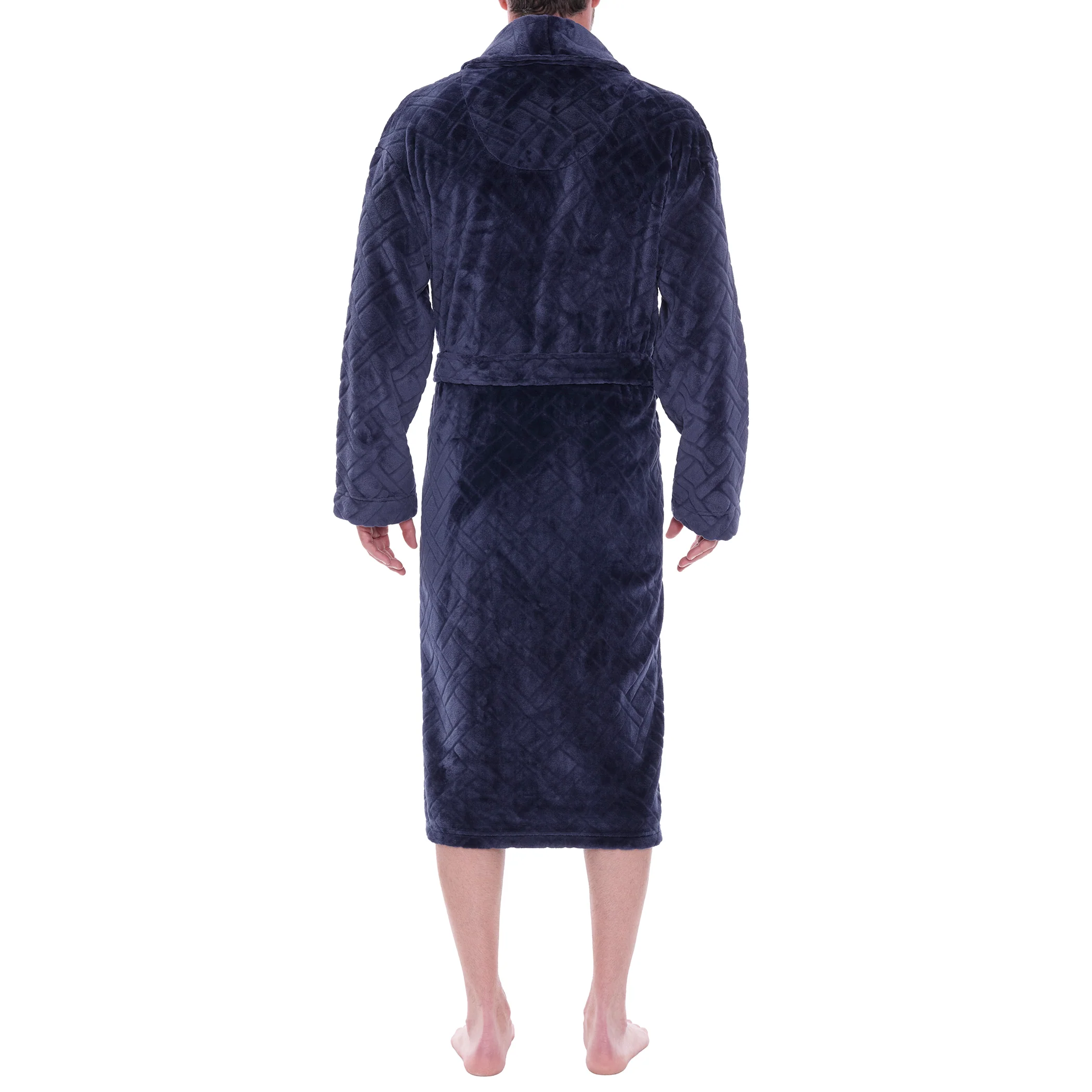 Crossroads Plush Fleece Shawl Robe - Image 8