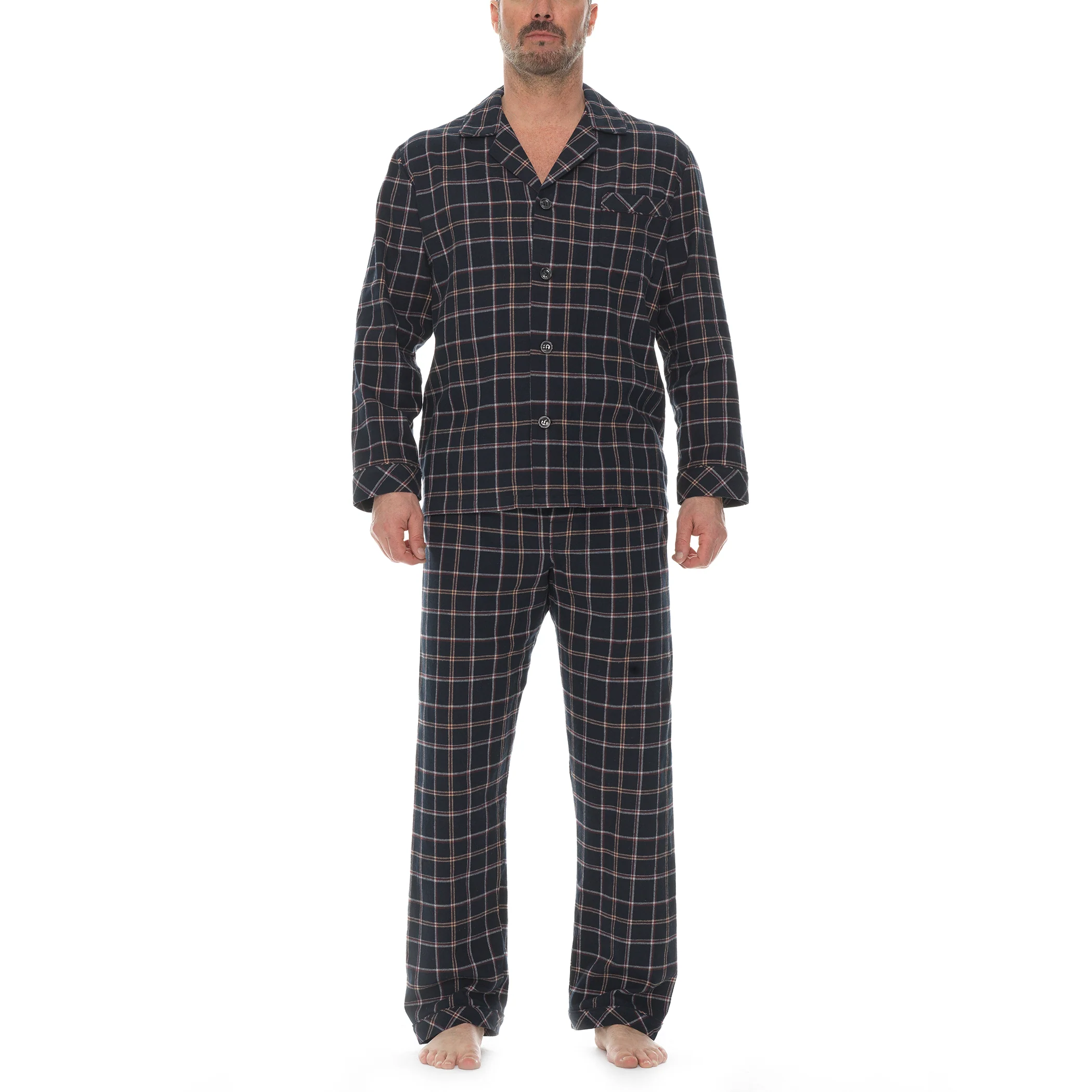 Elevated Flannel Pajama Set