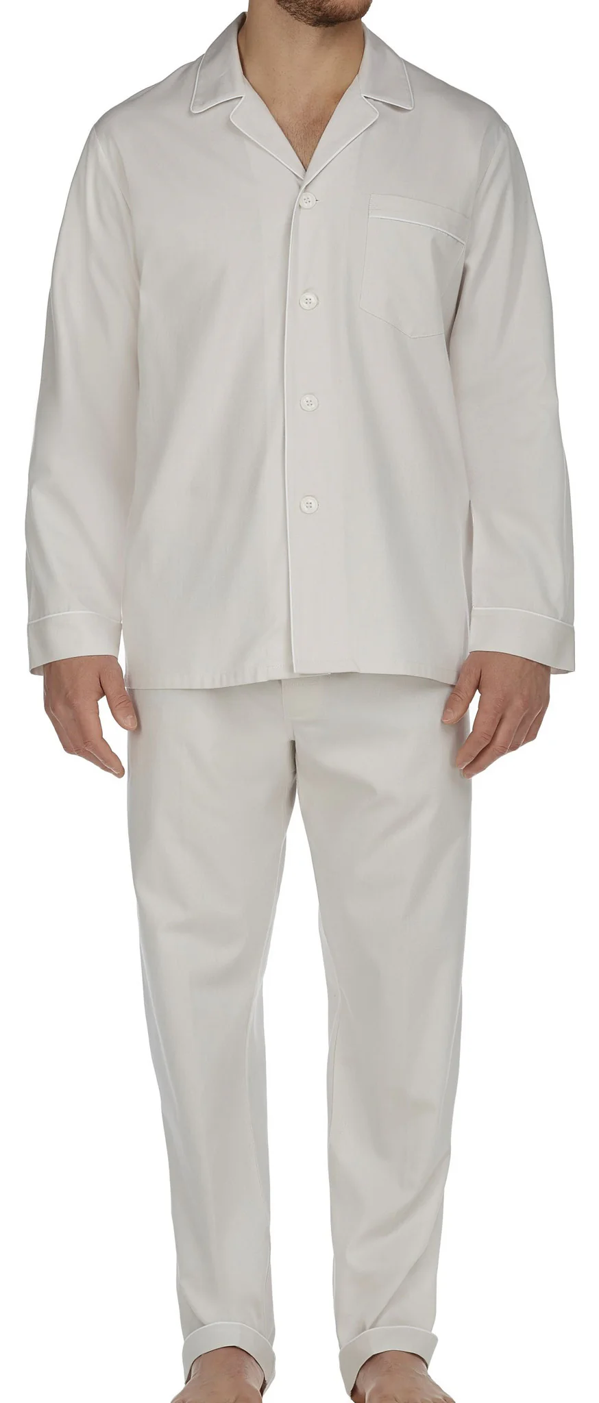 Herringbone Cotton Long Sleeve Better Pajama - Image 5