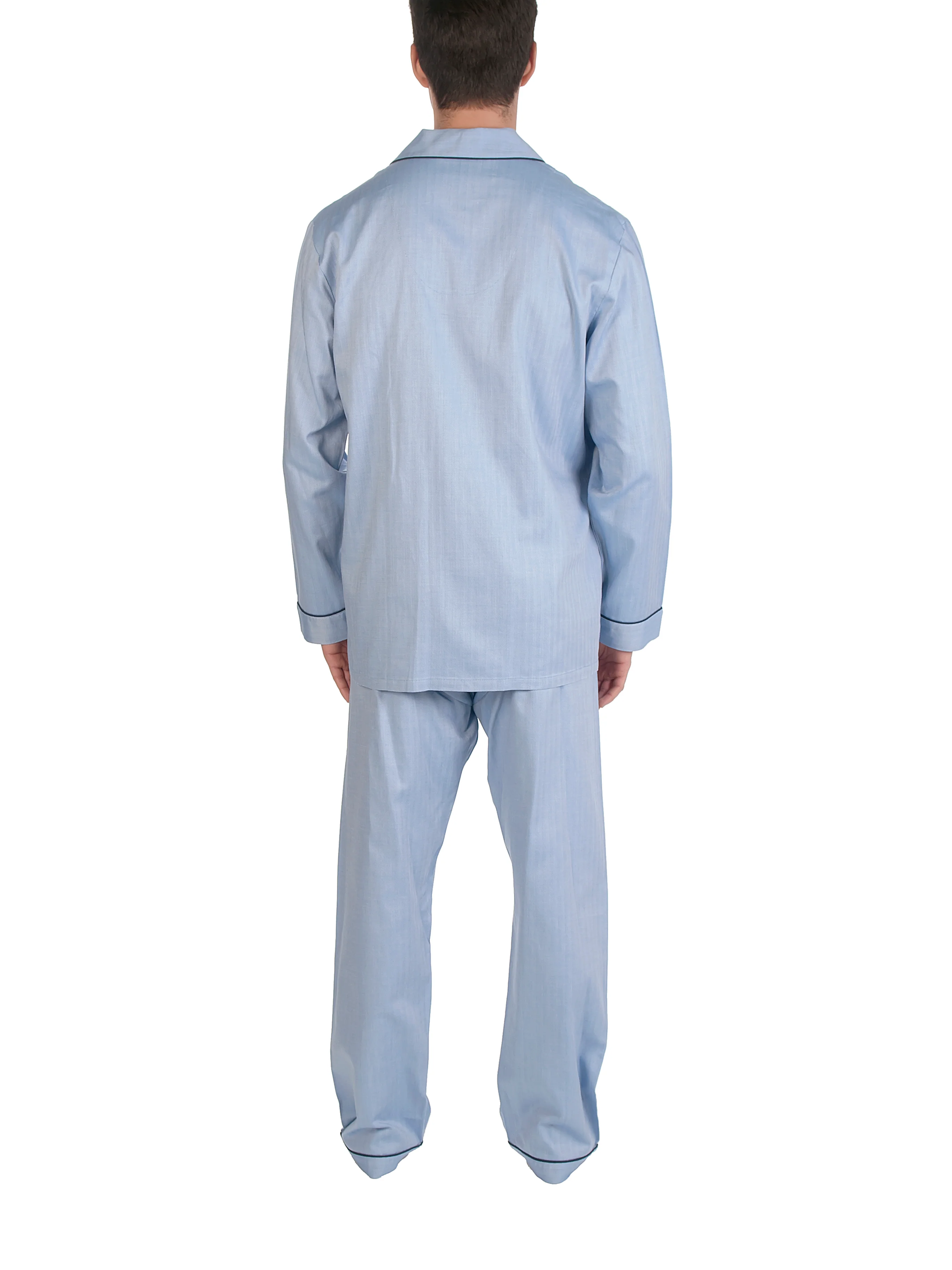 Herringbone Cotton Long Sleeve Better Pajama - Image 8