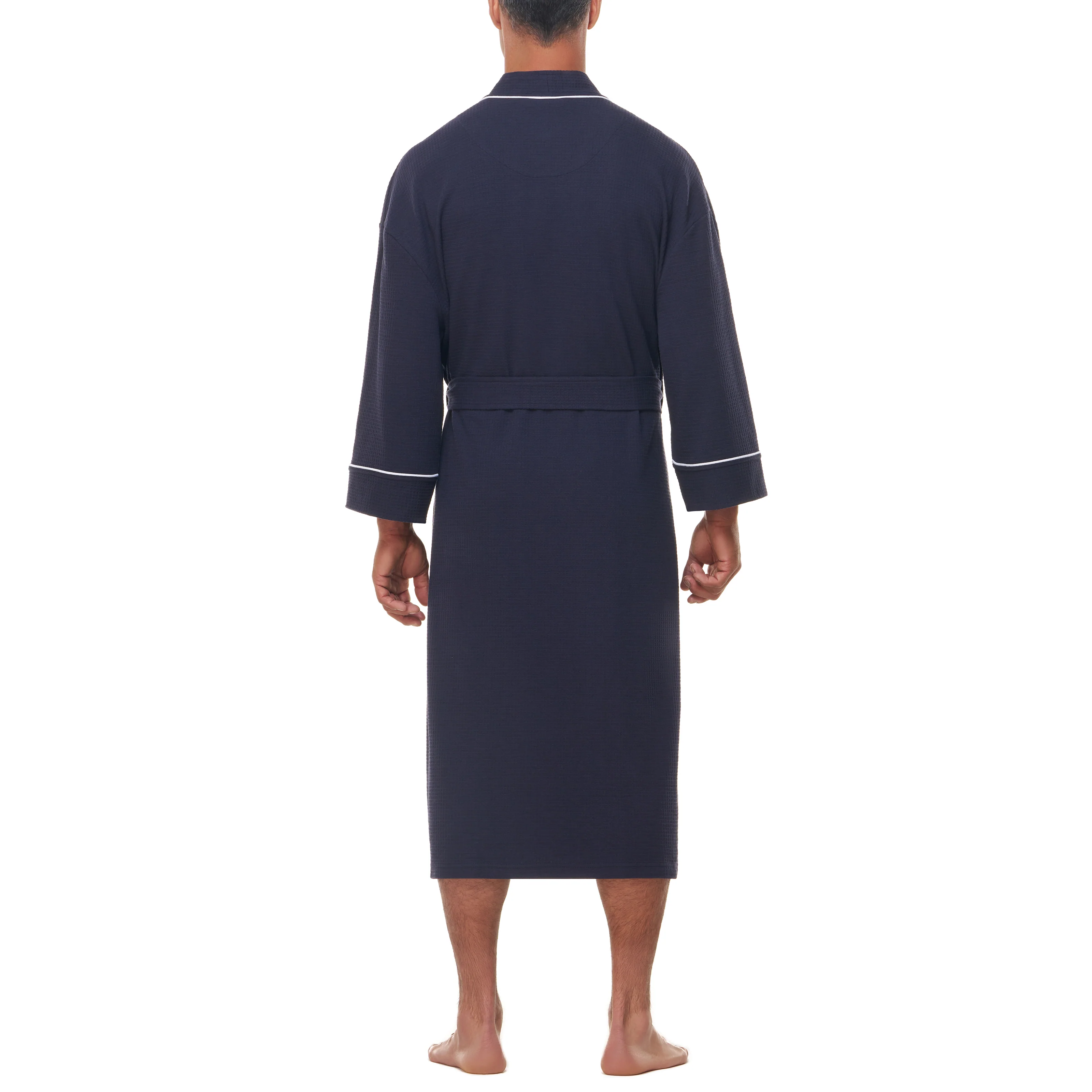 Knit Waffle Kimono Robe - Image 15